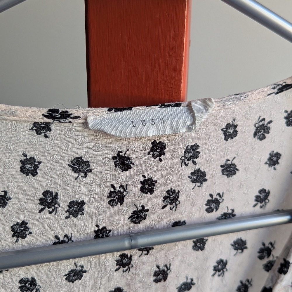Flowered blouse